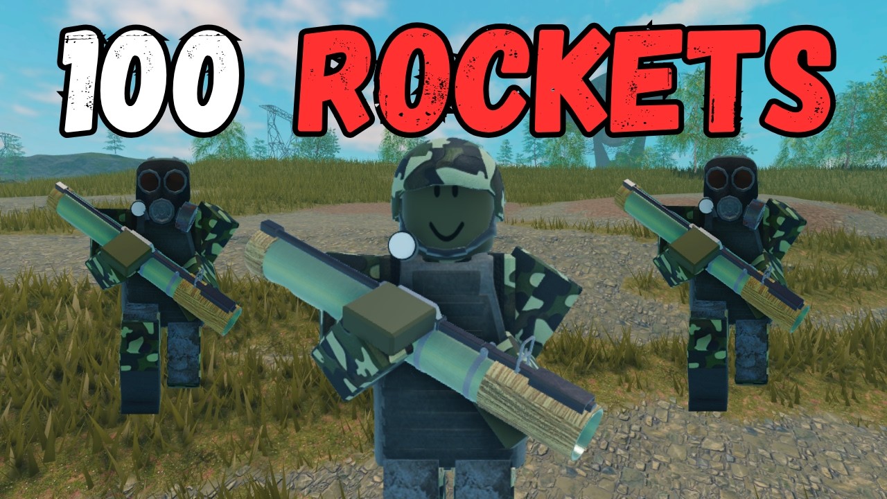 CRAZY 100 Rocket Raid in Trident Survival