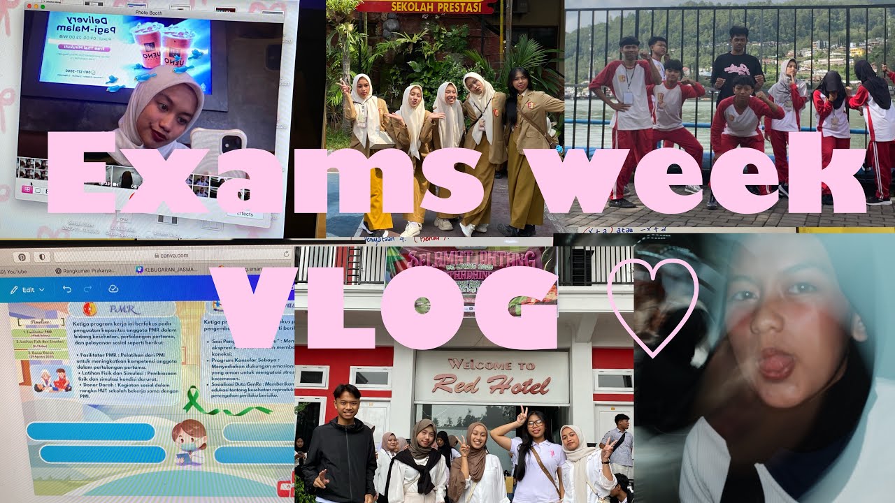 VLOG 4| exam weeks,ldk in sarangan lake,grwm,school daily 🙌🏻👯💕