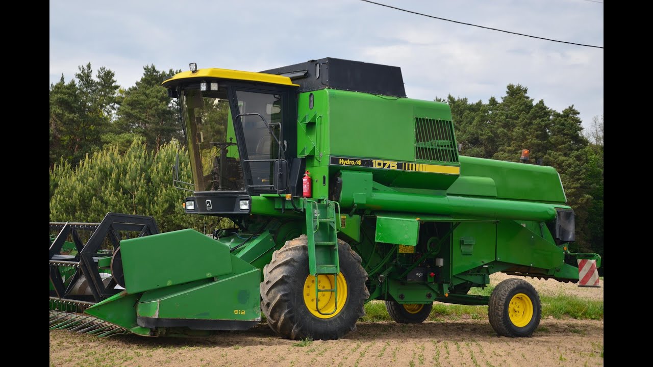 Свіжопривезений JOHN DEERE 1075 HYDRO/4 з Німеччини! Жатка Шумахер! Гарний стан!!!