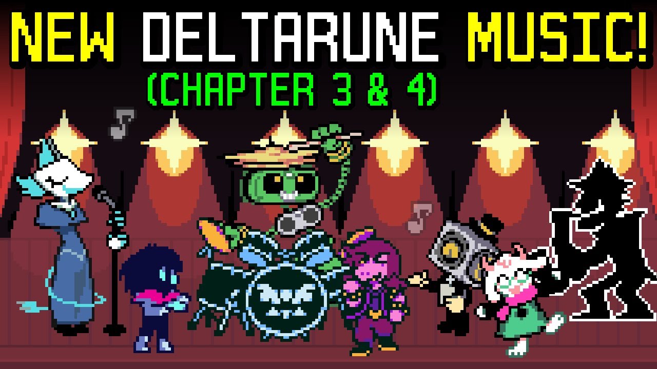 NEW Deltarune Chapter 3 & 4 Music! (+ Hidden Songs) [Deltarune Status Update 2022]