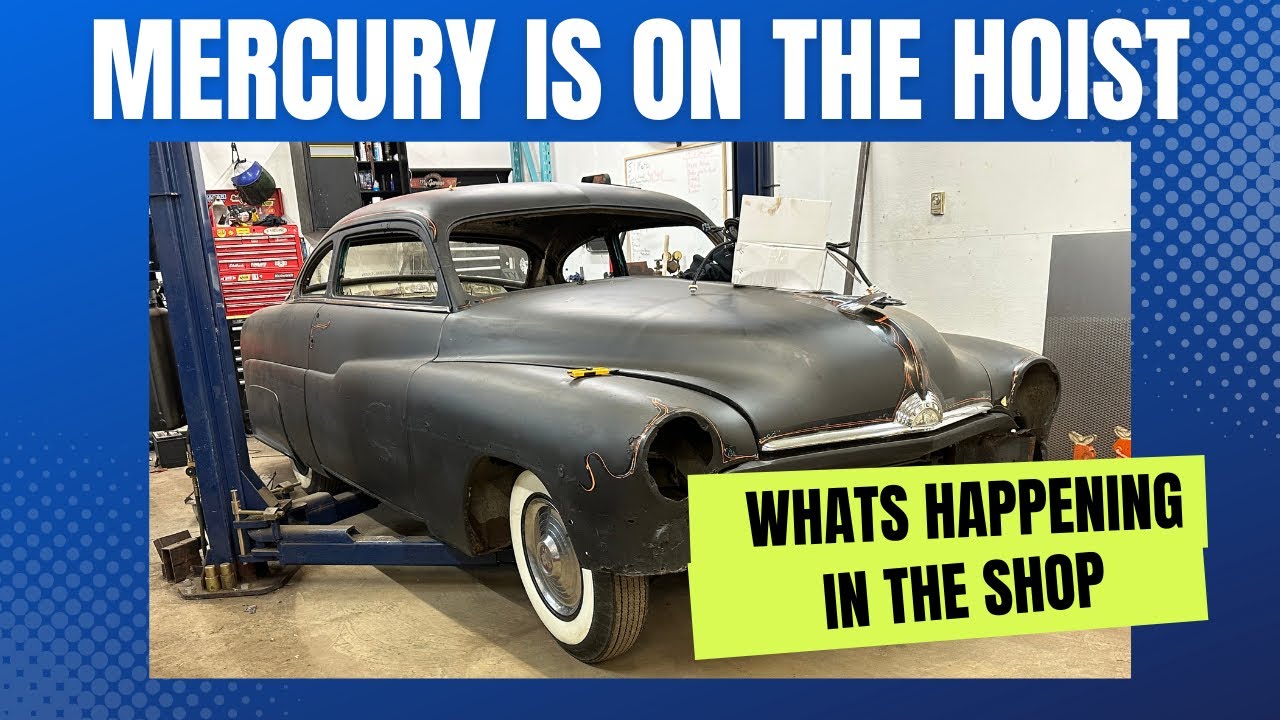 Mercury is on the hoist - What’s happening in the shop!