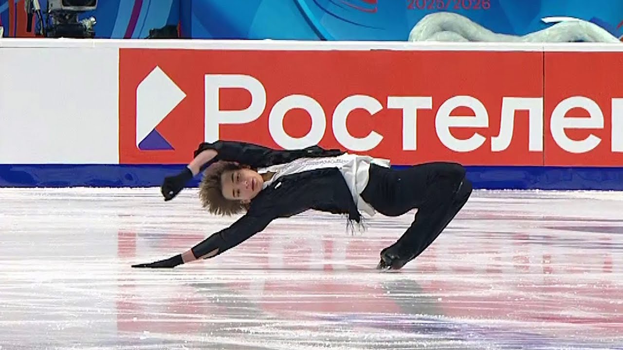 Алдар Самбуев. Юноши. Короткая программа. Финал Гран-при России по фигурному катанию среди юниоров 2