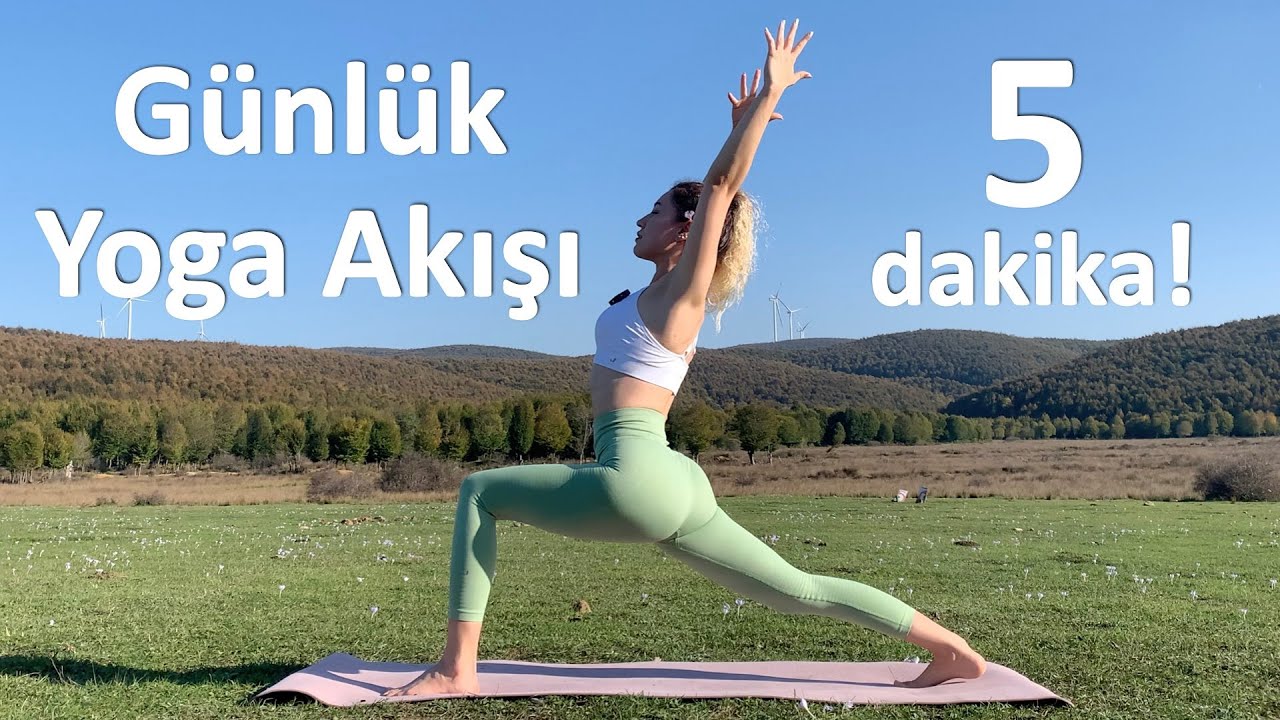 5 Dakikada Esne, Güçlen ve Rahatla! | Her Seviyeye Uygun Günlük Yoga Akışı