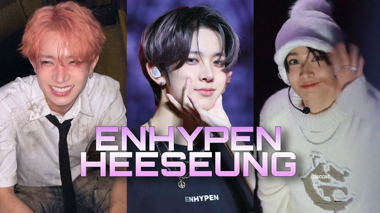 ENHYPEN HEESEUNG SOFT TIKTOK EDITS COMPILATION ᡣ𐭩