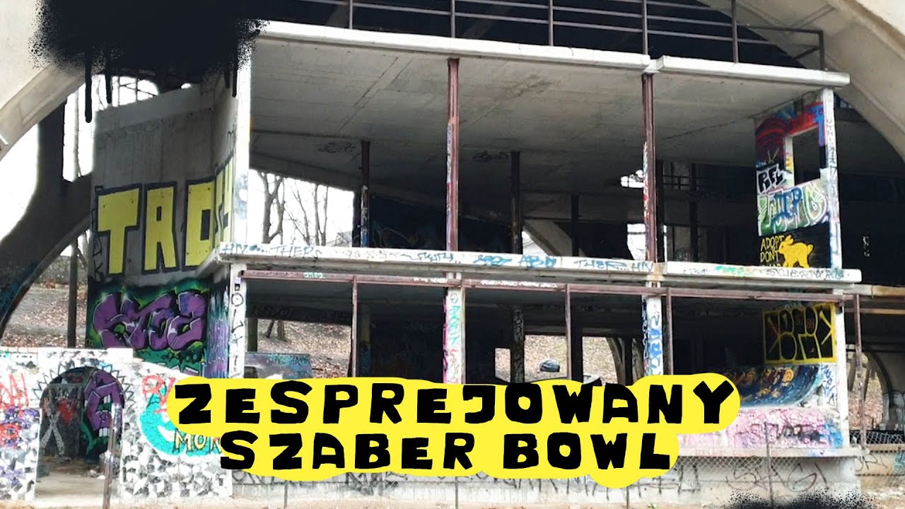 SZABER BOWL ZESPREJOWANY SKATEPARK R.I.P