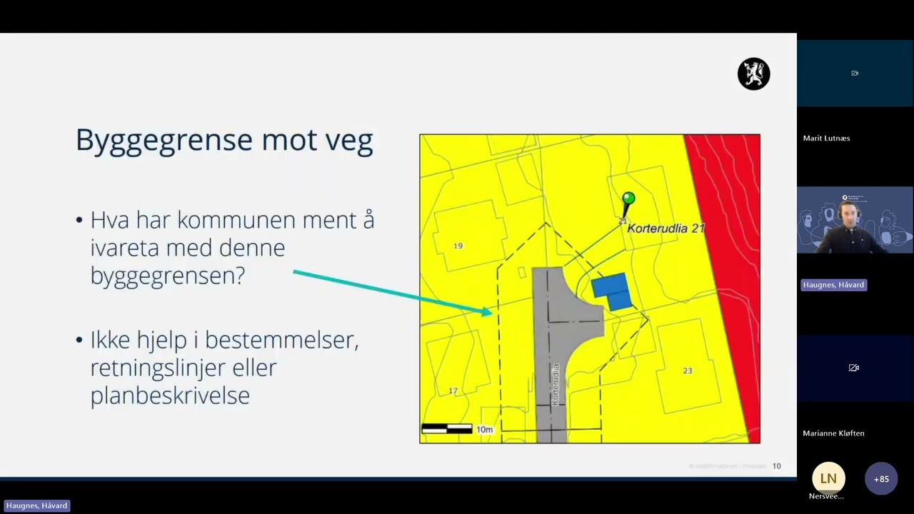 Statsforvalteren i Innlandet - Webinar - Dispensasjon etter plan  og bygningsloven  Opptak av møte