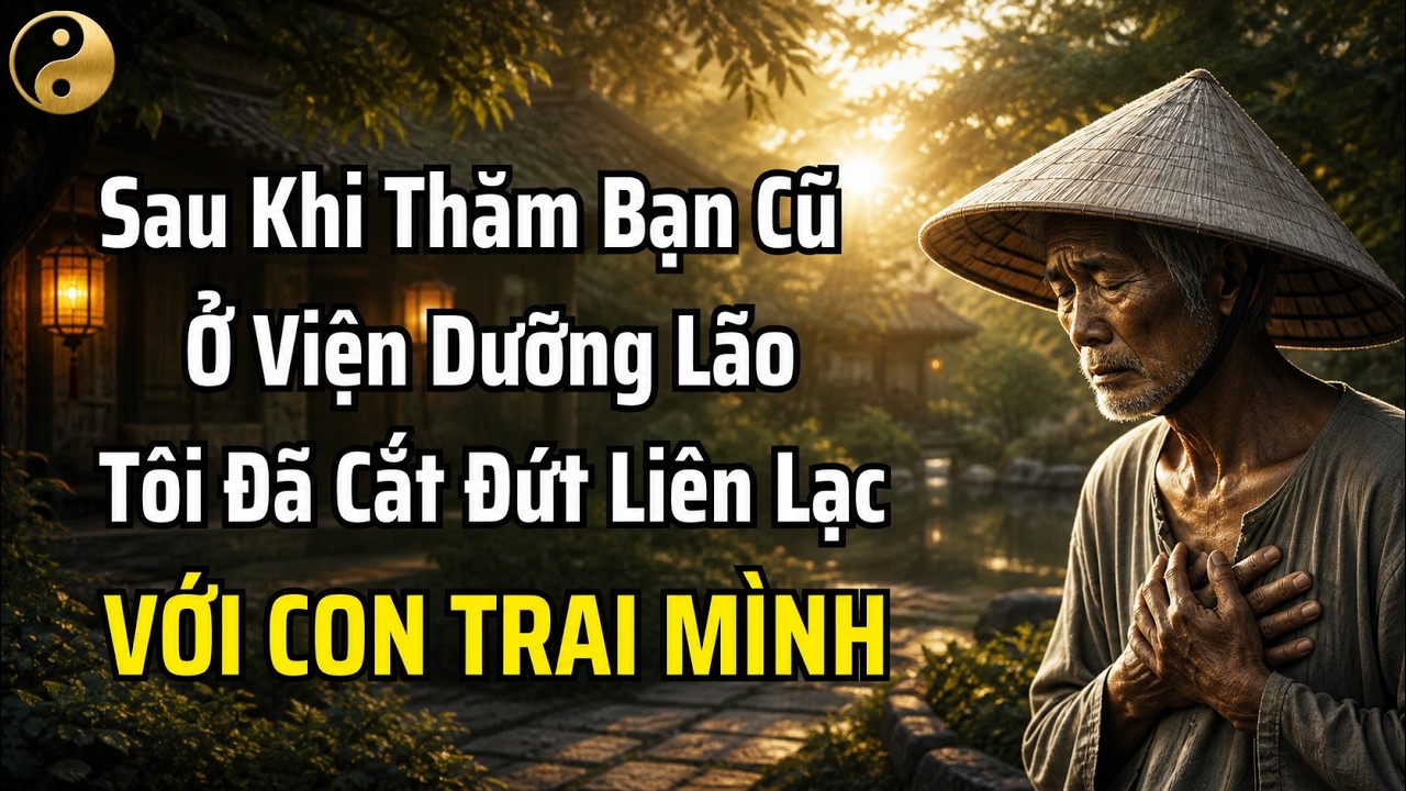 TÔI 73 TUỔI, SAU KHI THĂM NGƯỜI BẠN CŨ Ở VIỆN DƯỠNG LÃO, TÔI ĐÃ CẮT ĐỨT LIÊN LẠC VỚI CON TRAI MÌNH