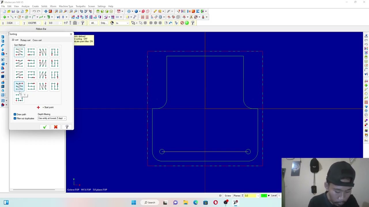 MasterCam Mill Lesson 4B