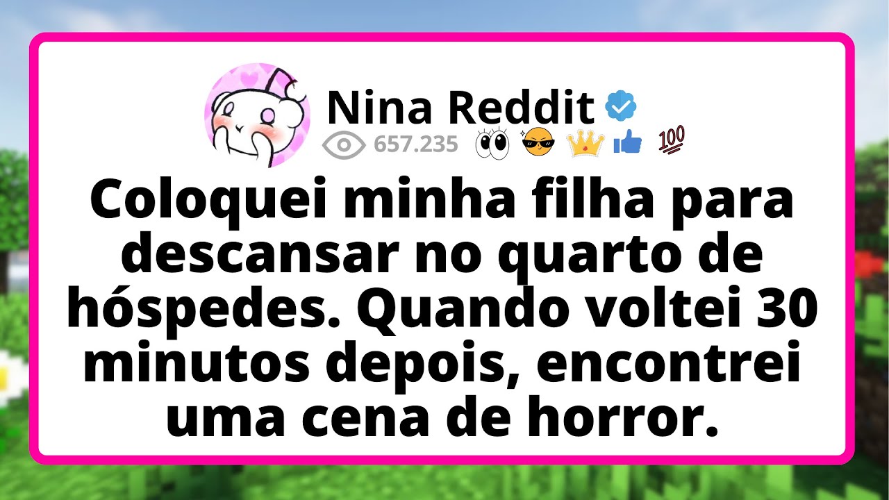 Coloquei MINHA filha para descansar no quarto de HÓSPEDES. Quando voltei 30 MINUTOS depois...