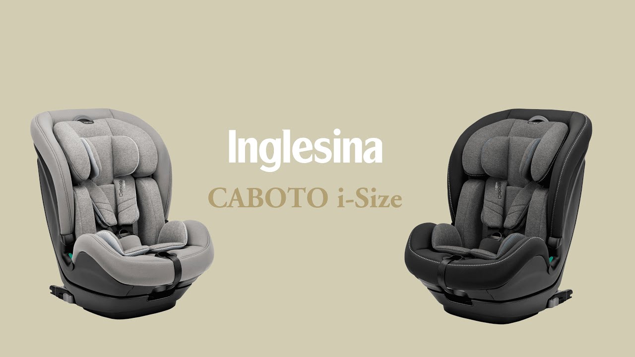 Автокресло Inglesina Caboto i-Size: надёжная защита, которая «растёт» вместе с вашим ребёнком