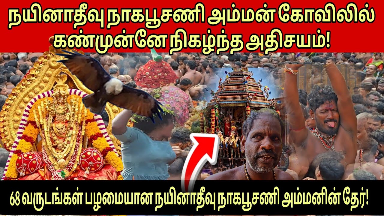 🔴நயினாதீவு நாகபூசணி அம்மனின் யாருமே அறியாத உண்மை! இன்று திடீரென தேர் திருவிழாவில் நடந்த அற்புதம்!!