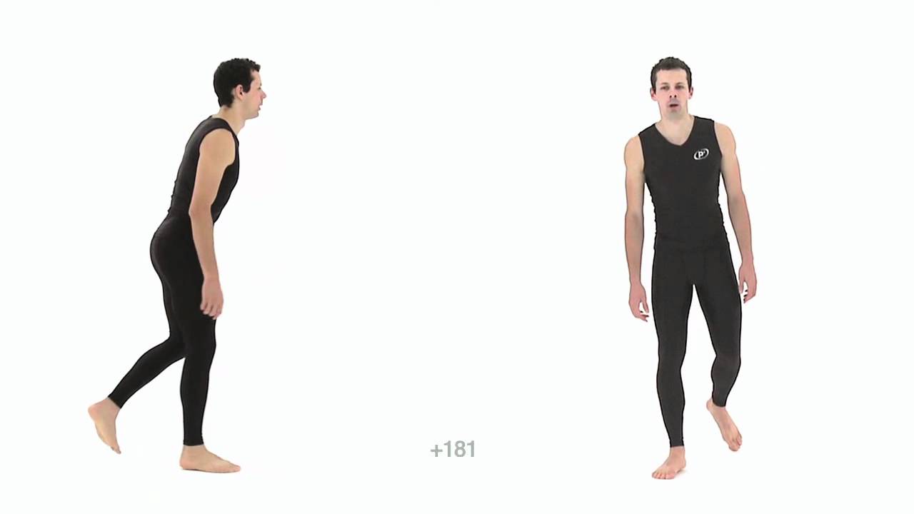 Walk Exhausted: Athletic Male: Slow Motion - Animation Reference Body Mechanics