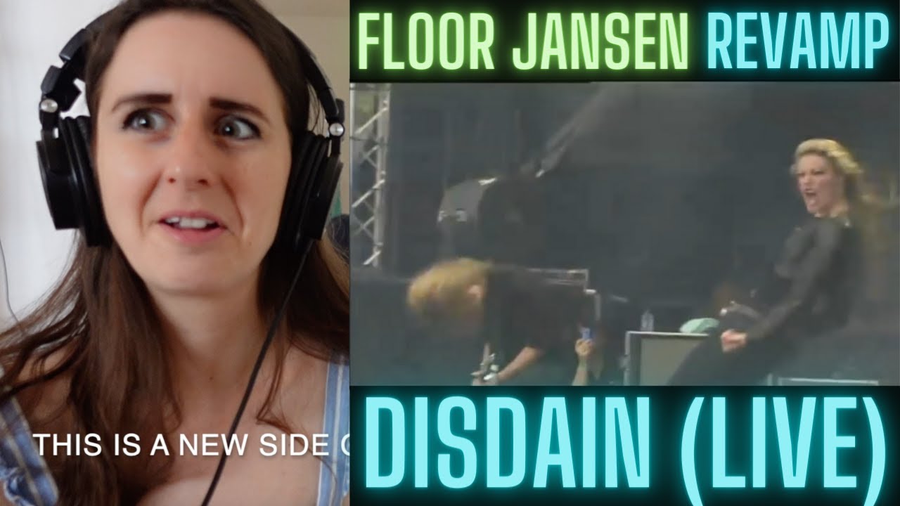 Singer Reacts to Floor Jansen in ReVamp - Disdain (Live) Floor Jansen Reaction