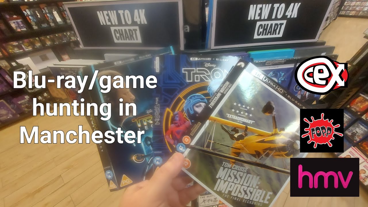 Blu-ray/game hunting in Manchester - will they be all reprinted covers? #cex #hmv