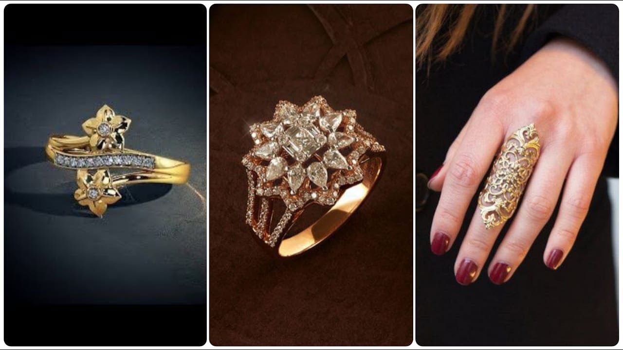 Gold Rings Designs 2021 by JUST FASHION