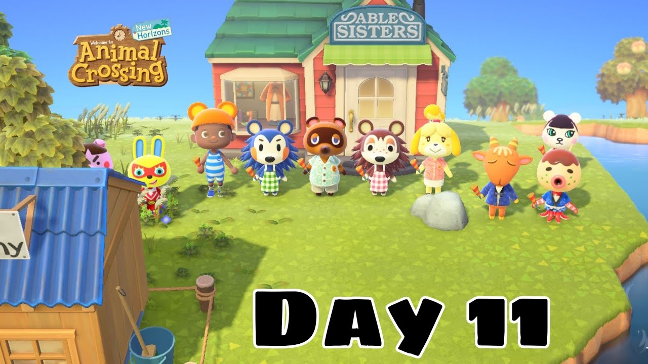 Reset Day 11 - ACNH Live