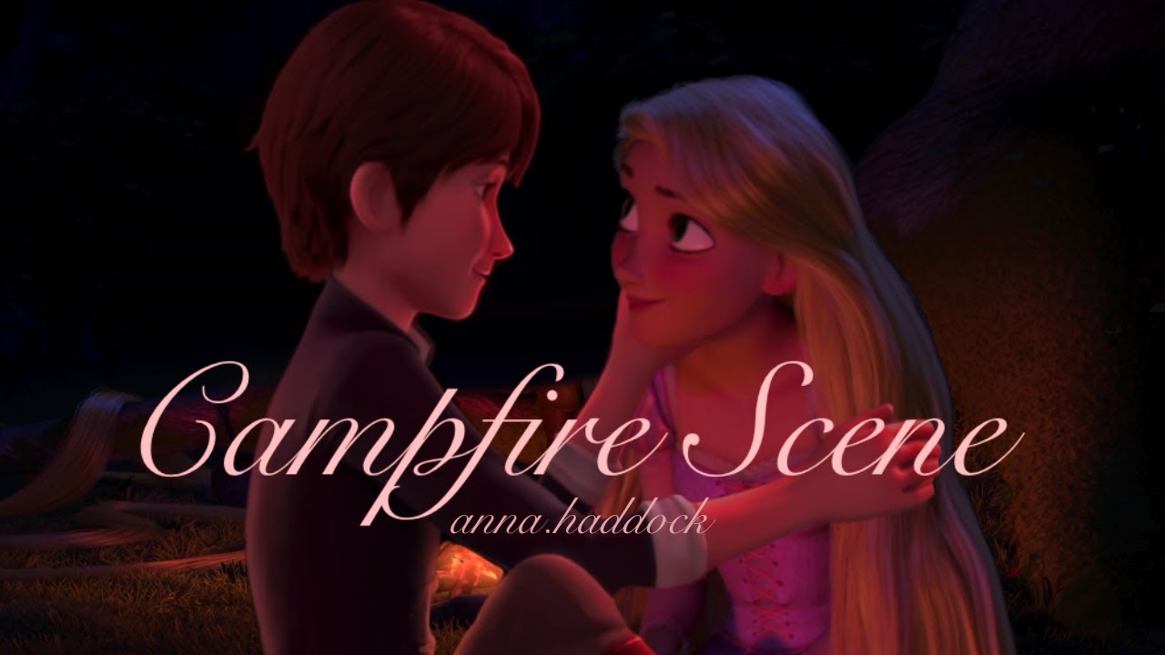 Rapunzel x Merlin - Campfire Scene