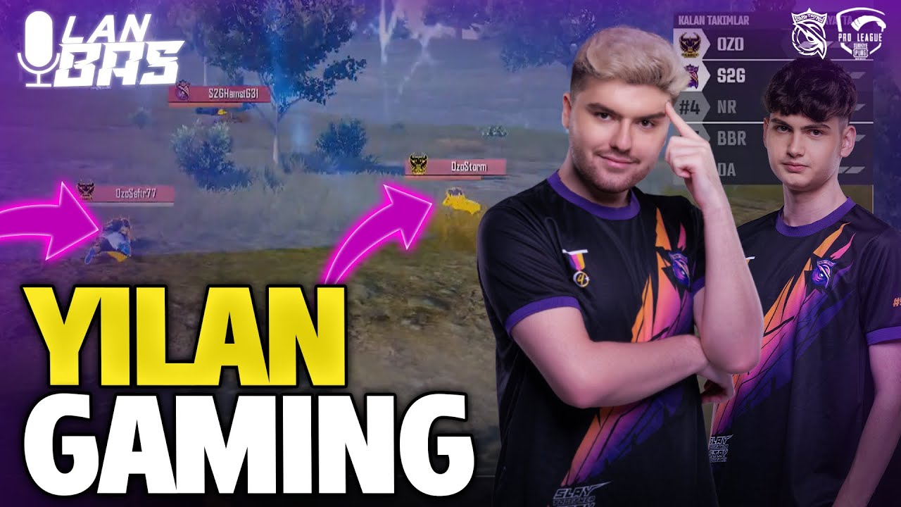YILAN GAMING DEDİĞİMİZ! / LANNN BAS #15 / S2G TEAMSPEAK / PMPL T&Uuml;RKİYE 2023 / #S2GGANG 🐍