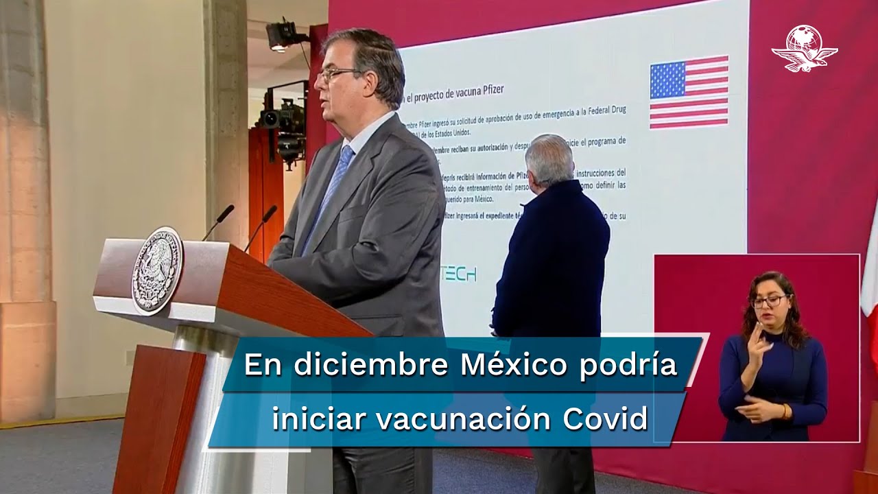 Prevén que vacunación contra Covid-19 inicie en diciembre en México