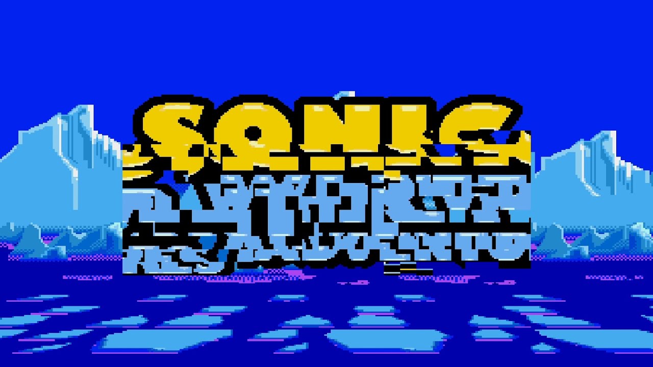 Sonic Winter Adventures Corruptions #1 (Genesis/Mega Drive)