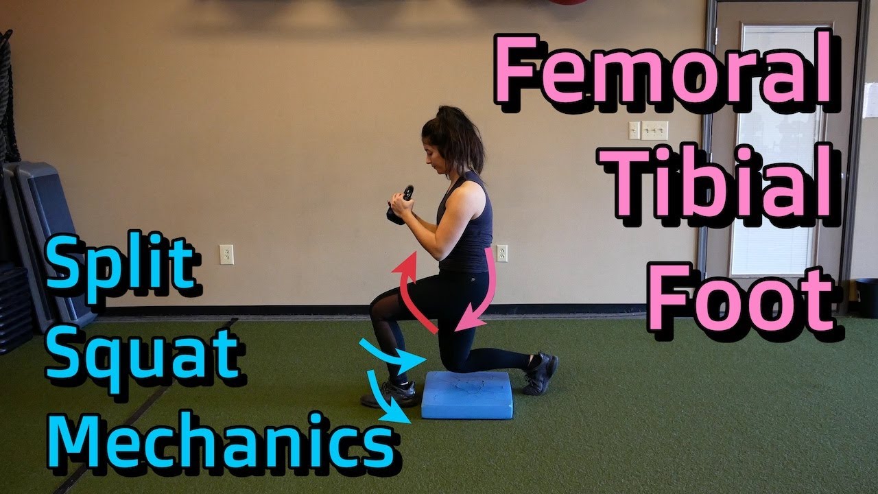 Femoral, Tibial, and Foot Split Squat Mechanics
