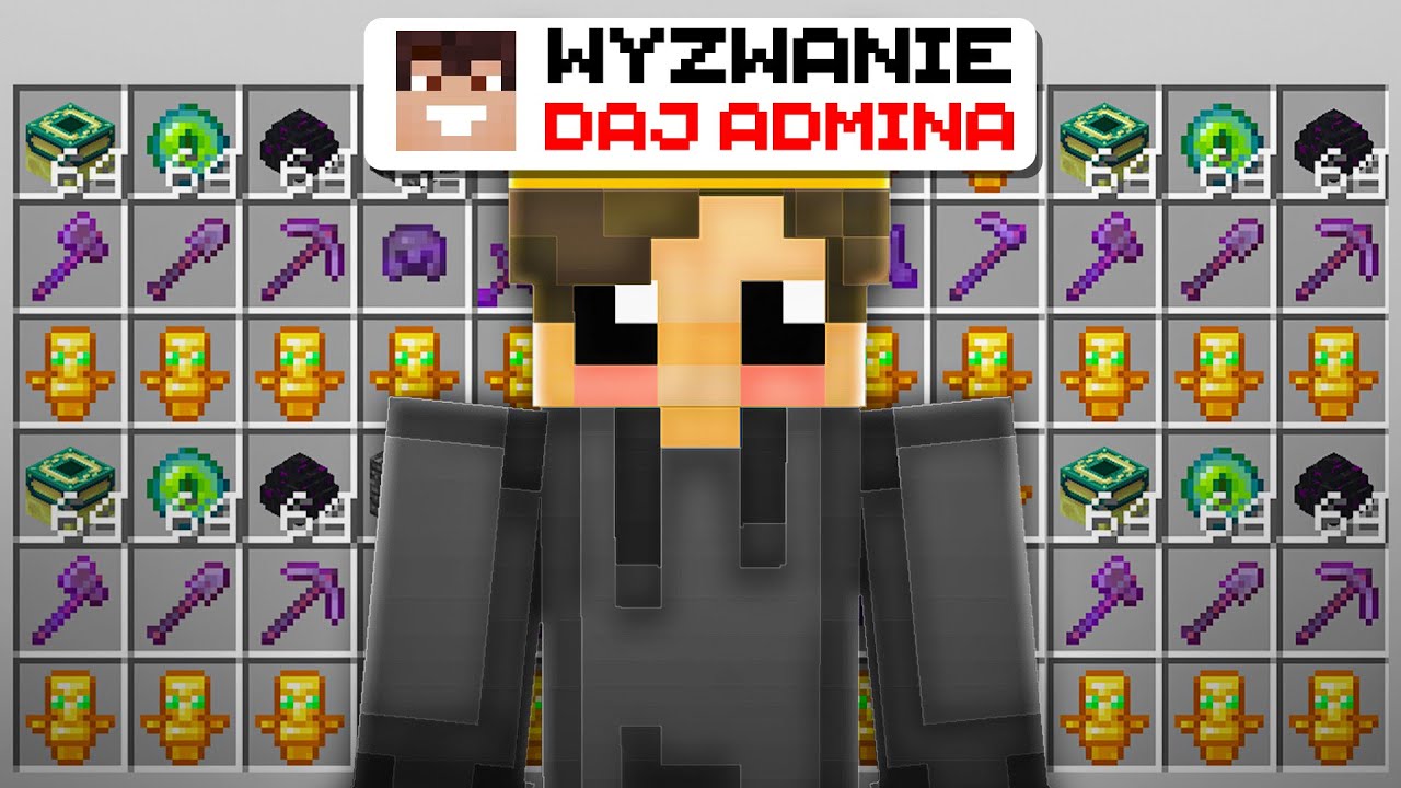 Wykonałem CHORE WYZWANIA na MOIM SERWERZE MINECRAFT