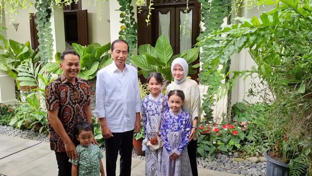 Wali Kota Solo Terpilih Respati Dan Keluarga Ikutan Sowan Jokowi #solo #jokowi #jokowidodo #respati