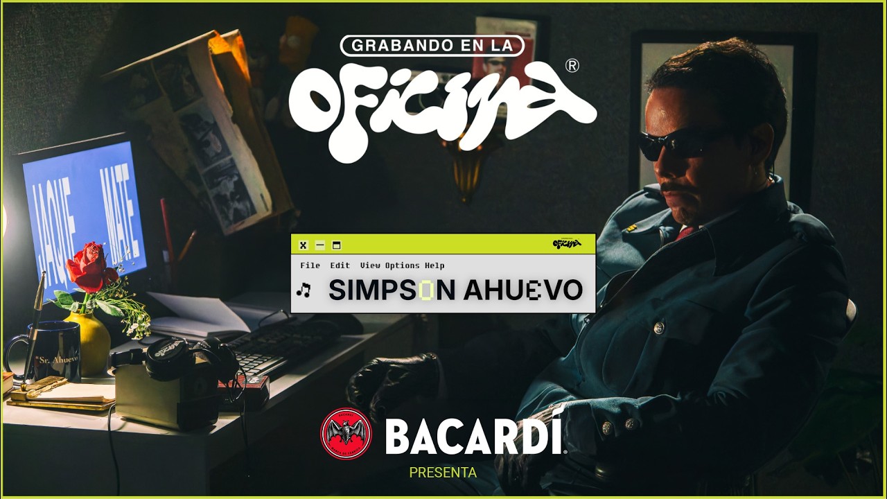 Simpson Ahuevo EN VIVO | Sesi&oacute;n Musical (Grabando En La Oficina) | Presentado por Bacard&iacute;