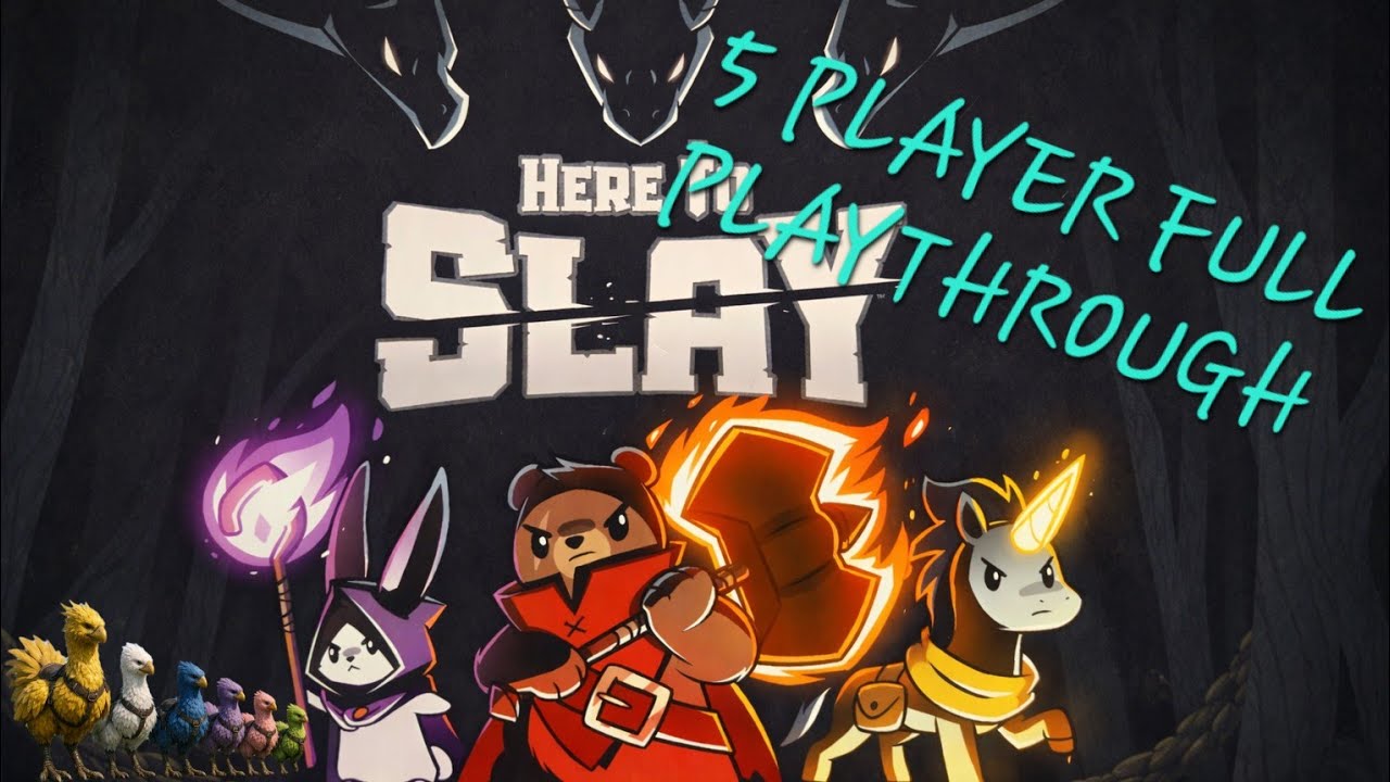 Let's Play Here to Slay Tabletop Card Game