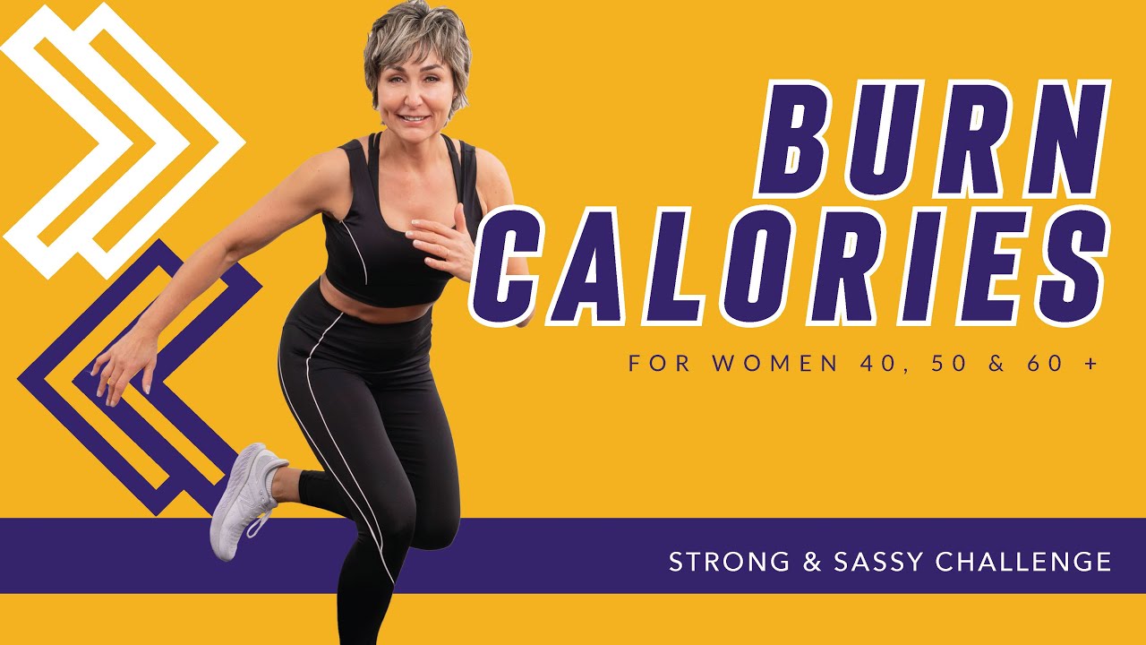 Get Fit Over 40 With This Low Impact Cardio Workout!