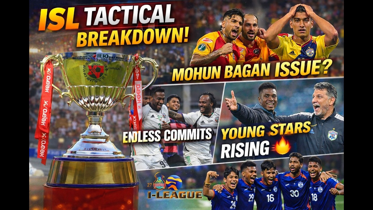 Mohun Bagan Not Trusting Youth? 😡 Kerala Blasters Crisis👎 | ISL Complete Breakdown🇮🇳|Ileague start😱
