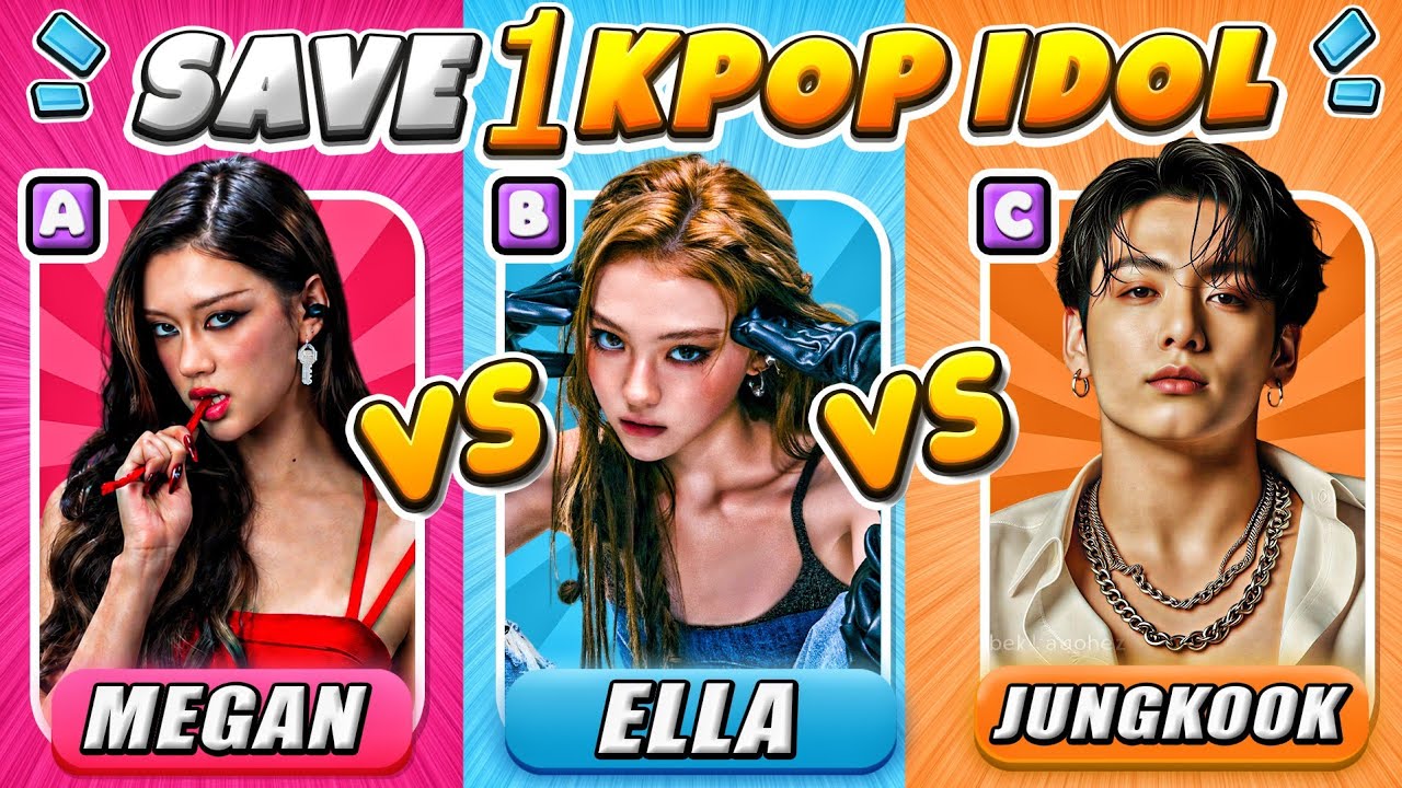 SAVE 1 KPOP IDOL 🧑&zwj;🦰👩&zwj;🦰SAME AGE EDITION 💜| kpop music quiz
