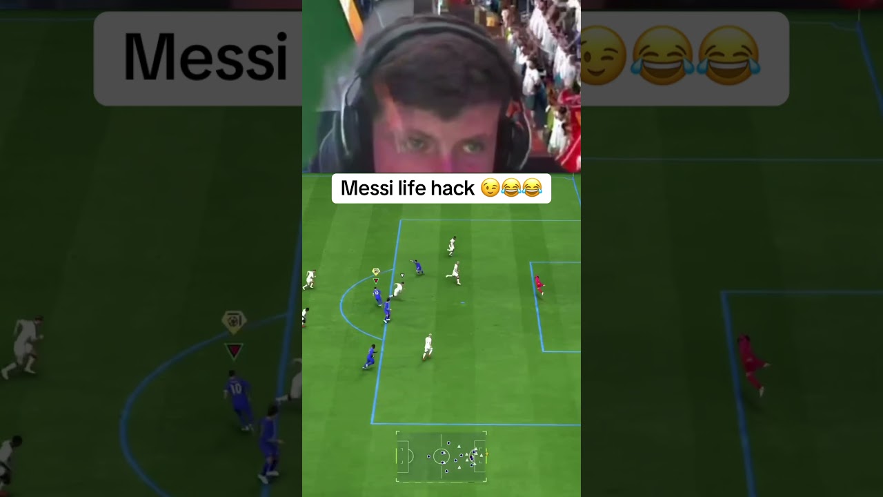 L2 R2 dribbling with Messi is a cheat code 😱😱 #fifa #messi #fc25gameplay #fifaultimateteam ￼