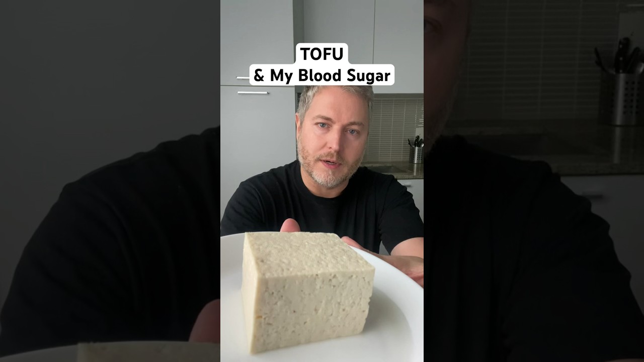 Tofu and my blood sugar. #bloodsugar #insulinresistance #tofu #glucose