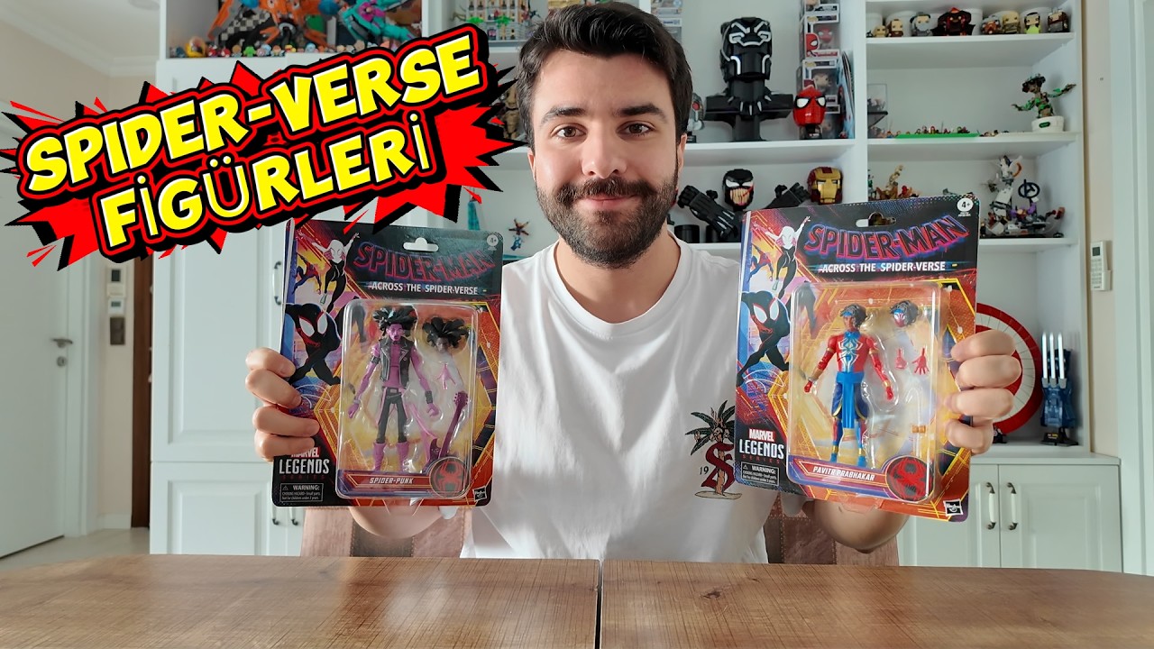 Spider-Verse’in En Tarz Figürleri mi? Spider-Punk & Pavıtr Prabhakar İncelemesi! 🕷️🔥