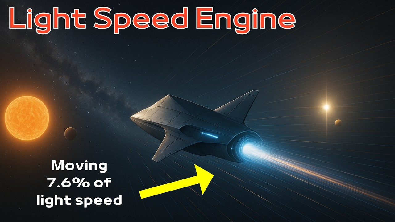 Space Travel in 25 Years! This Rocket is So Fast, It Could Reach Another Star