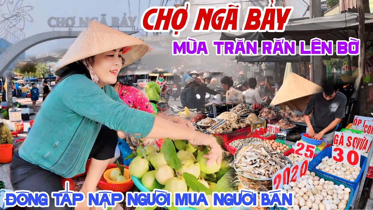 Mùa Trăn Rắn NƯỚC NỔI 2024 Tràn Bờ CHỢ NGÃ BẢY HẬU GIANG ĐÔNG RẦN RẦN Người Mua Người Bán | KPVL