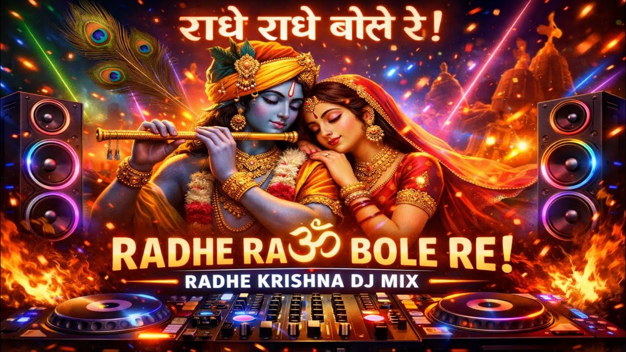 Radhe Radhe Bole Re | Radhe Krishna DJ Remix🔥🕉️