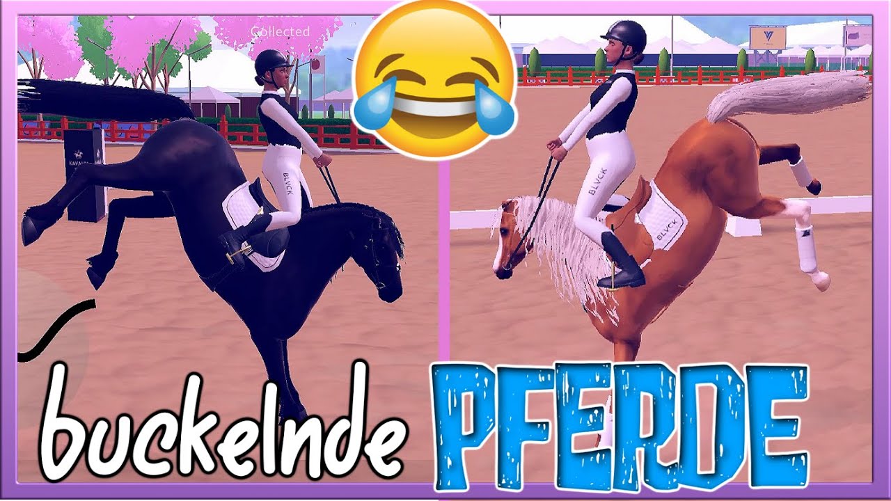 meine Pferde 🐴 BUCKELN & SCHMEISSEN mich ab (🤣🤣) Equestrian the Game