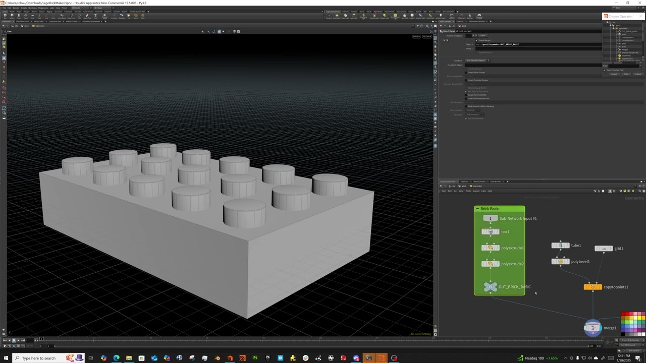 Houdini Quick Tip: Sop Output Node (Part 2)