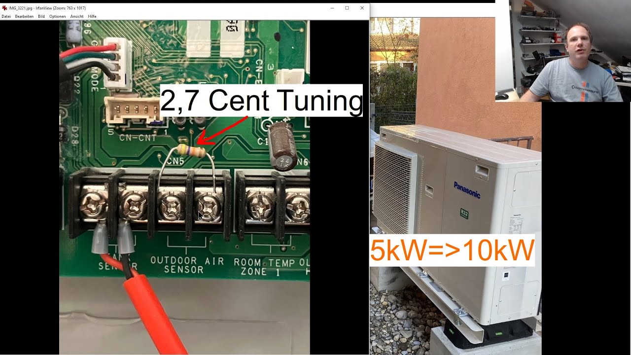 Panasonic Jeisha Tuning 5kW upgrade auf 10kW für 2,70€. Das kannst auch du