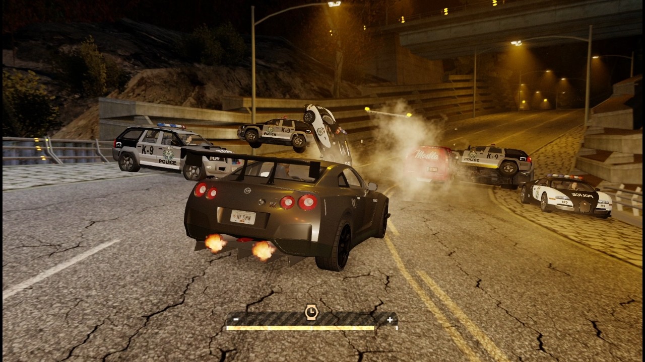 Actually beating heat level 10 in the most hard version of most wanted