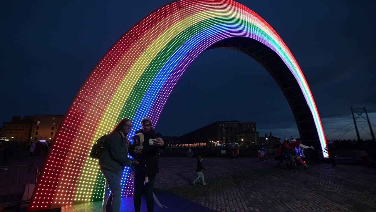 River of Light Trail Liverpool 2021