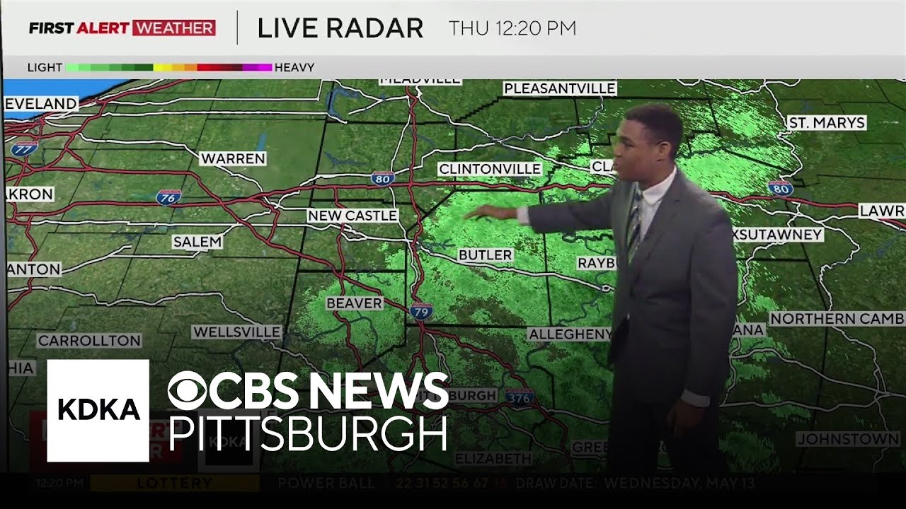 KDKA-TV Afternoon Forecast (5/14)