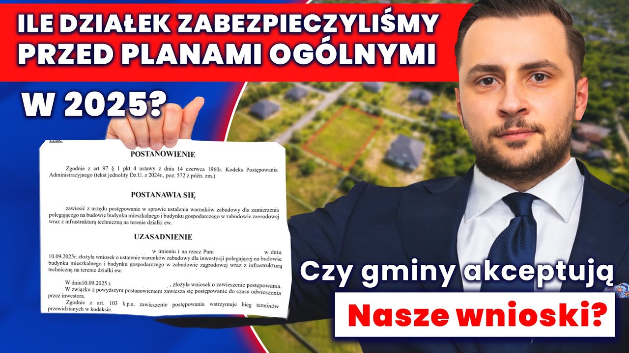Raport dot. WZ w 2025 r. Opinia prawna dla wszystkich gmin w Polsce dot. warunków zabudowy w 2026 r.