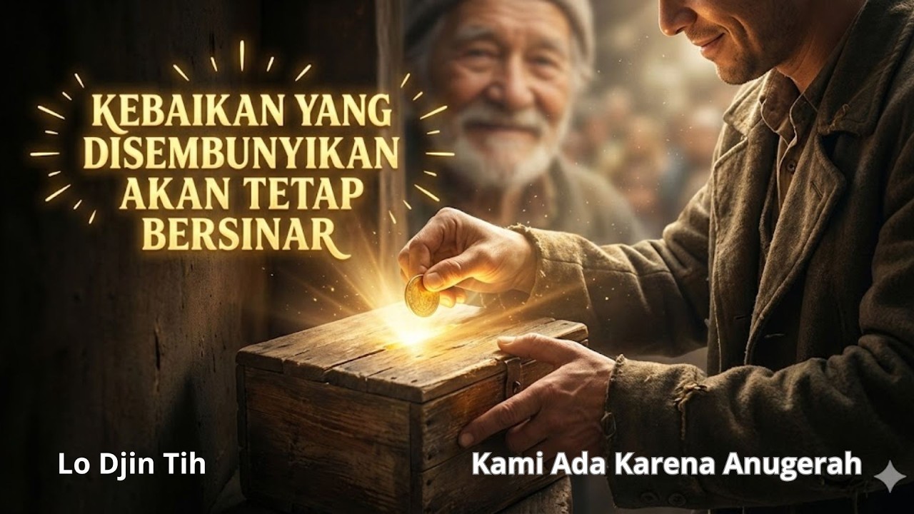 “KEBAIKAN YANG DISEMBUNYIKAN AKAN TETAP BERSINAR”