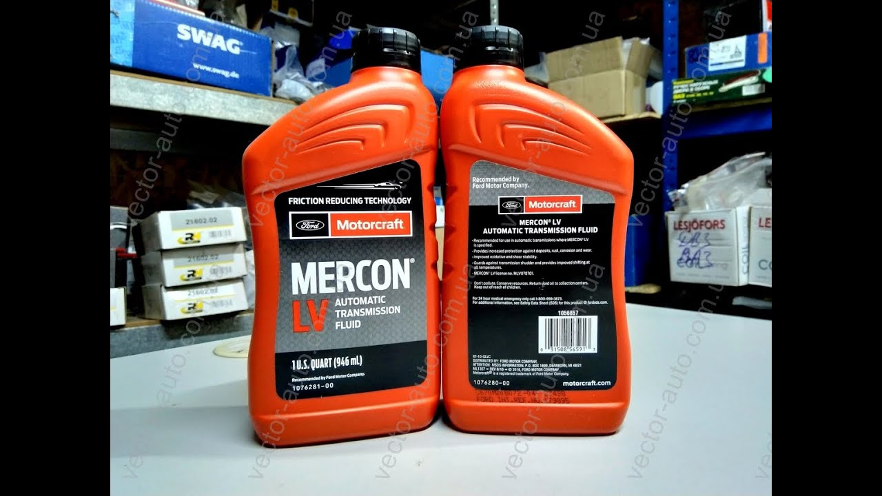 Масло АКПП Ford Motorcraft Automatic Transmission Fluid Mercon LV XT 10 QLVC