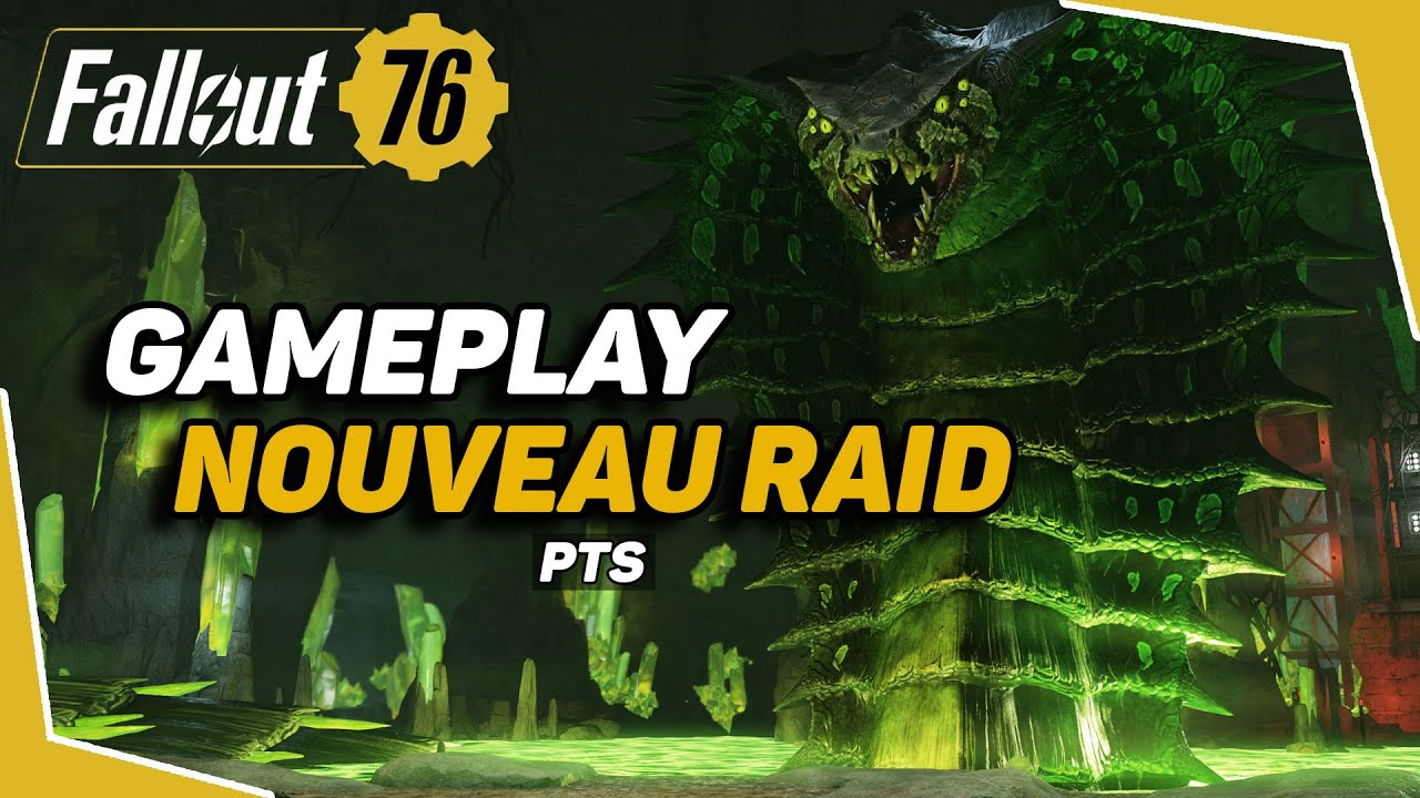 Fallout 76 - GAMEPLAY du NOUVEAU RAID ! - GLEAMING DEAPTHS (PTS)