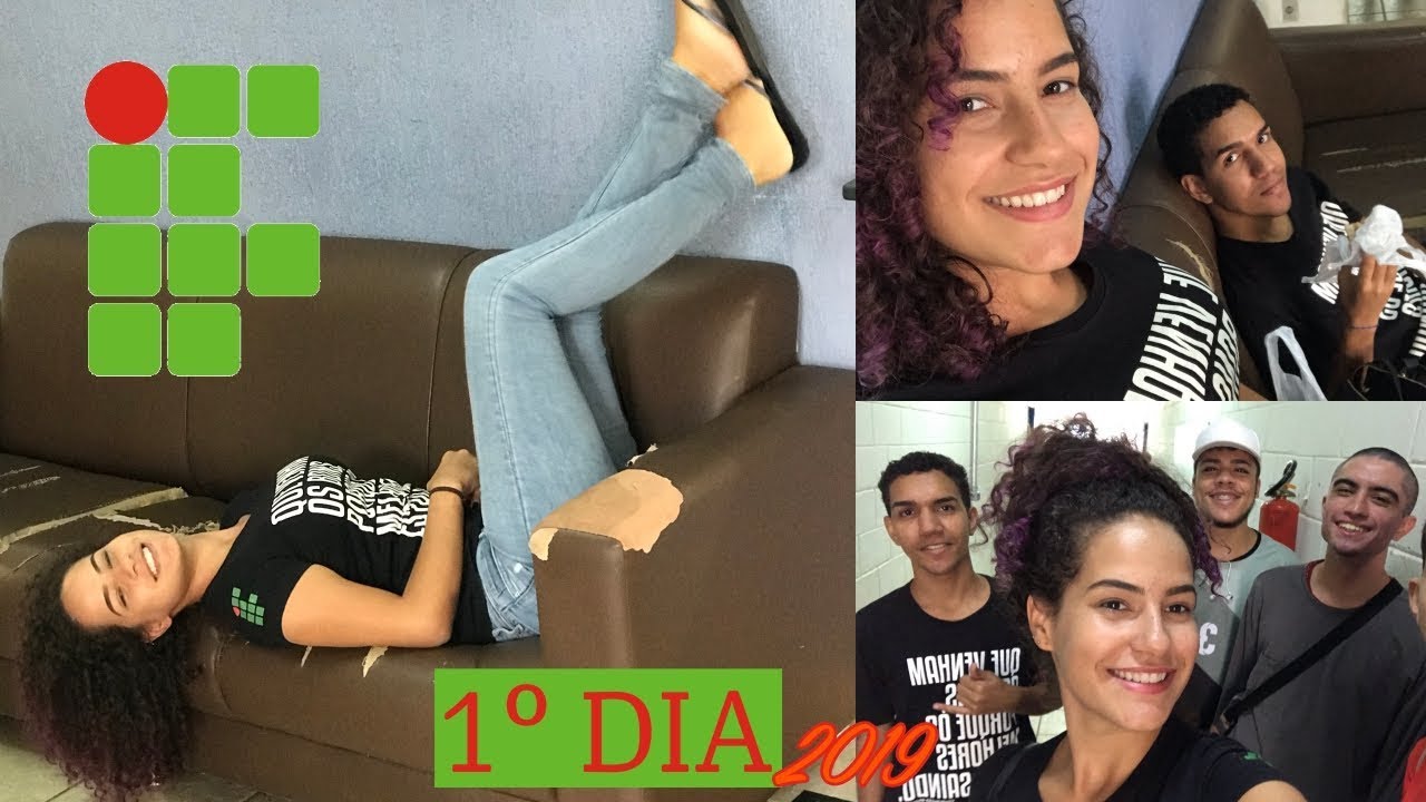 VLOG: 1º dia de AULA no INSTITUTO FEDERAL (IF) 2019