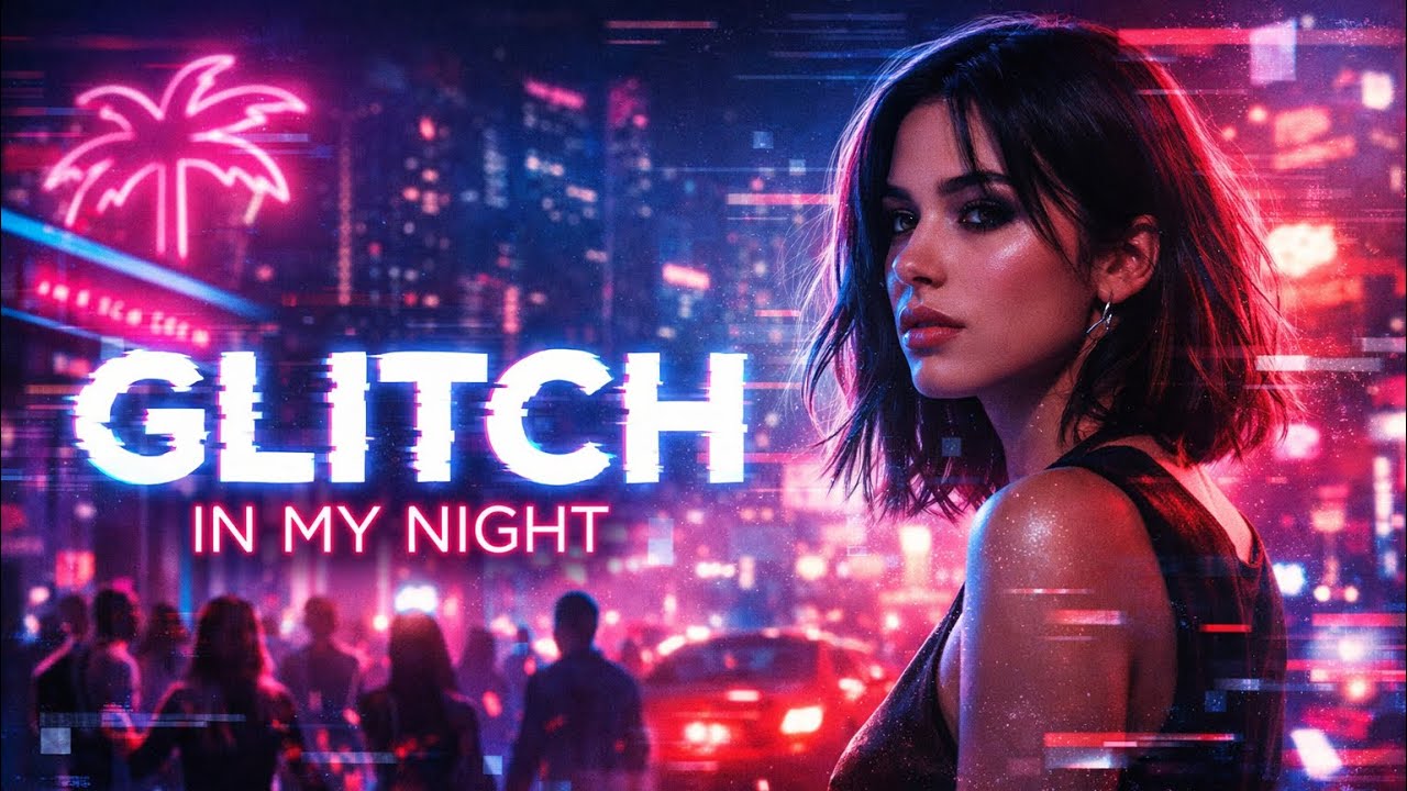 Synth-Pop | Glitch In My Night –  Dance Anthem - Lyrics Music Video 